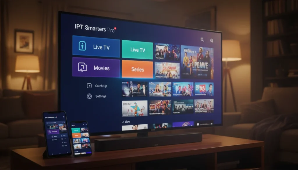 Ou s'abonner à IPTV Smarters Pro