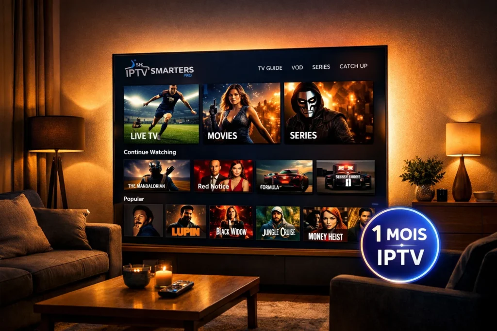 IPTV 1 mois 