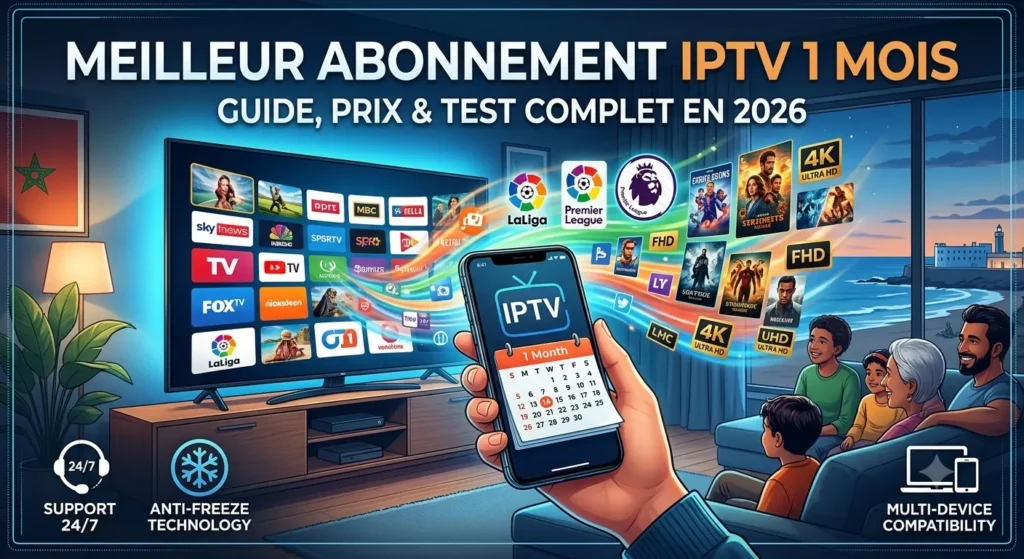 IPTV 1 MOIS