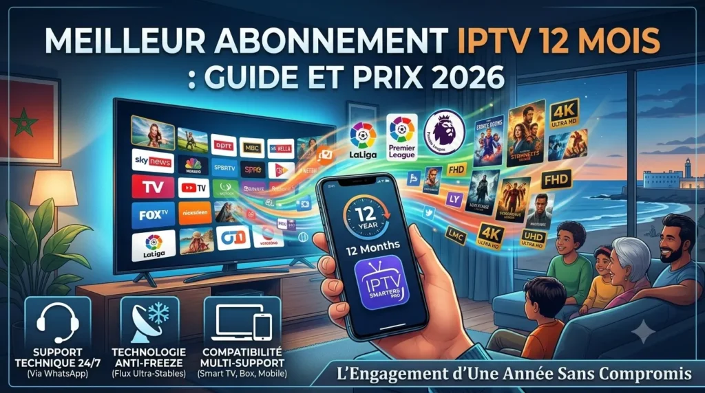 IPTV 12 MOIS